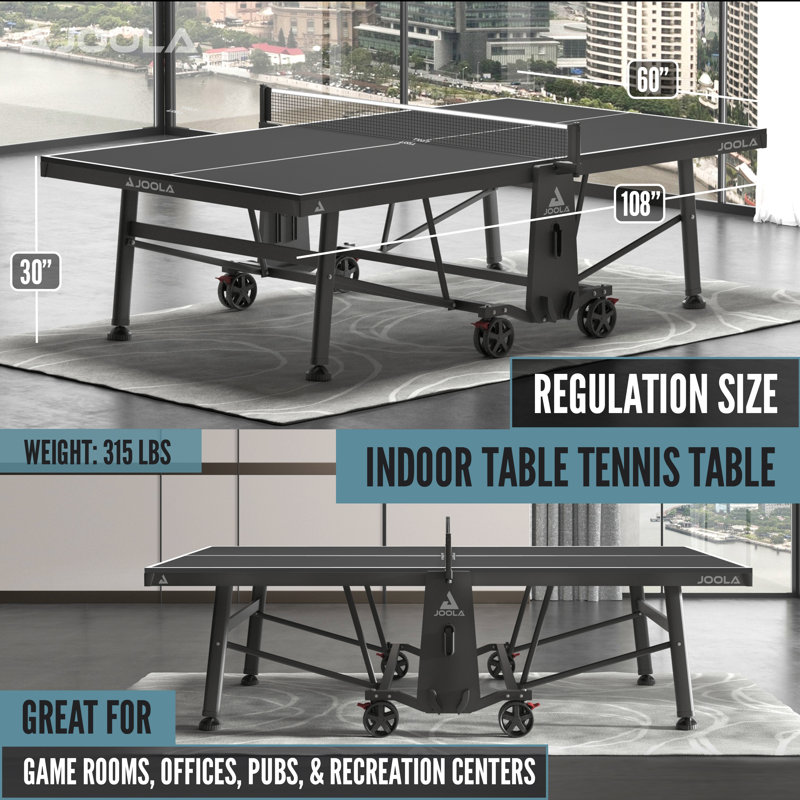 Joola Falcon Indoor Table Tennis Table Steel Highend Regulation Size